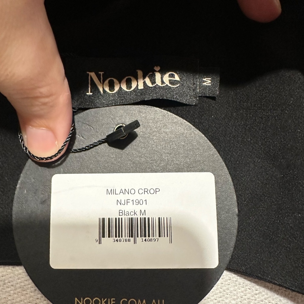 NWT Nookie Milano Crop - Picture 8 of 9